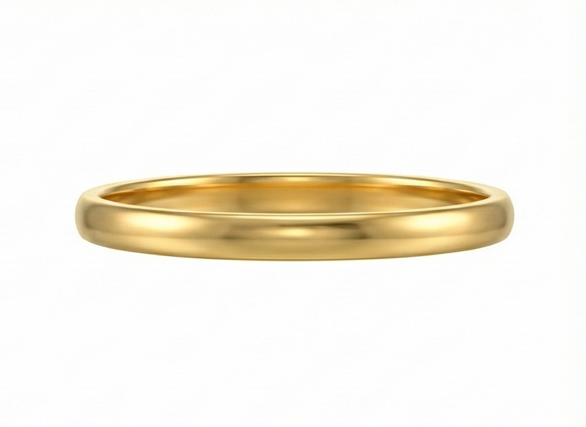 【ZLBR001】Loach Back · Gold-Wrapped Silver Bracelet