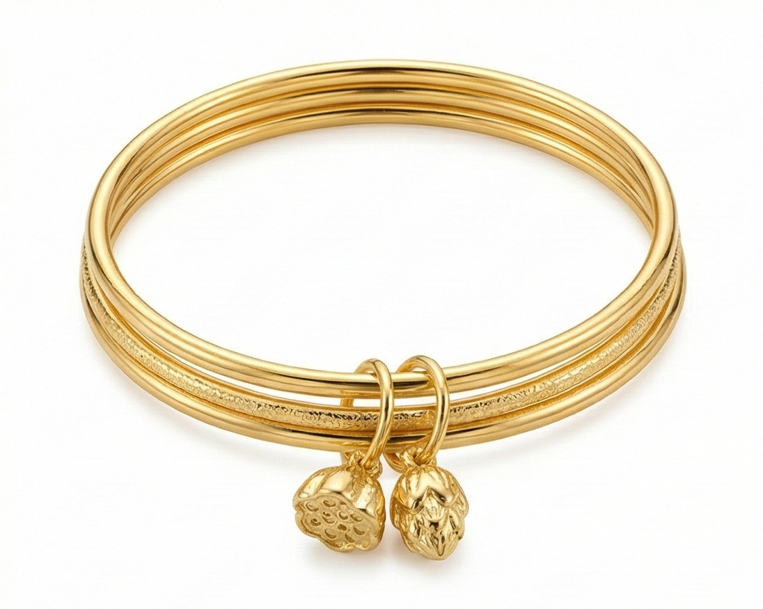 【ZLBR008】Three Lives · Lily of the Valley Bangle