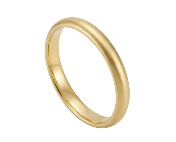 【ZLBR010】Ancient Loach-Back Gold-Clad Silver Bangle